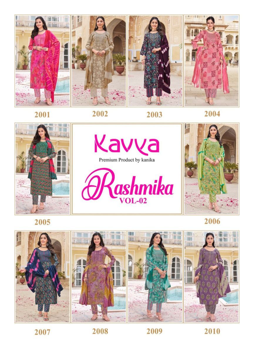 KAVYA-RASHMIKA-VOL-2-RAYON-READYMADE-KURTI-CATALOGUE-WHOLESALER-IN-SURAT-1