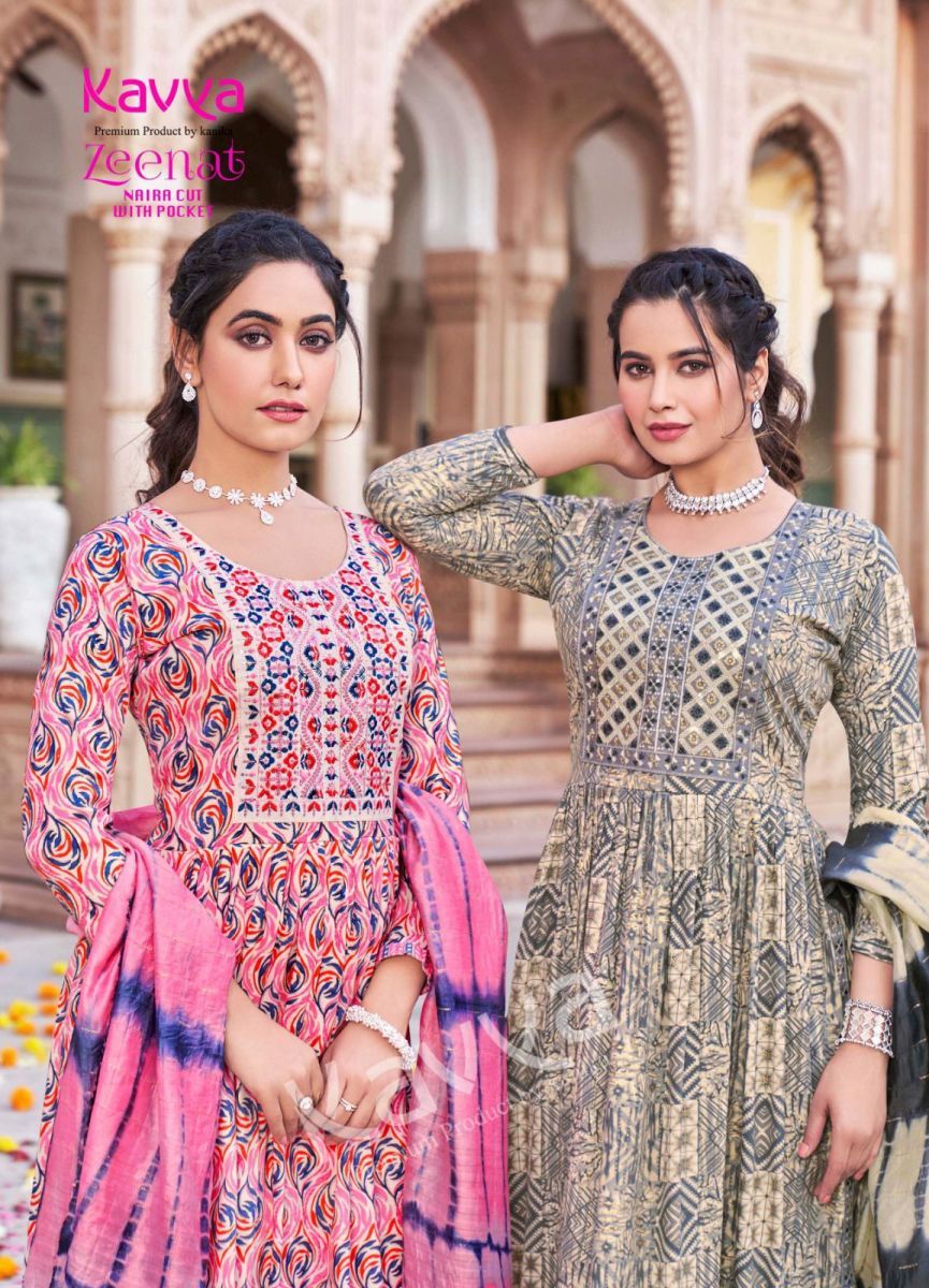 KAVYA-ZEENAT-VOL-13-NAIRA-CUT-READYMADE-KURTI-WHOLESALER-IN-SURAT-1