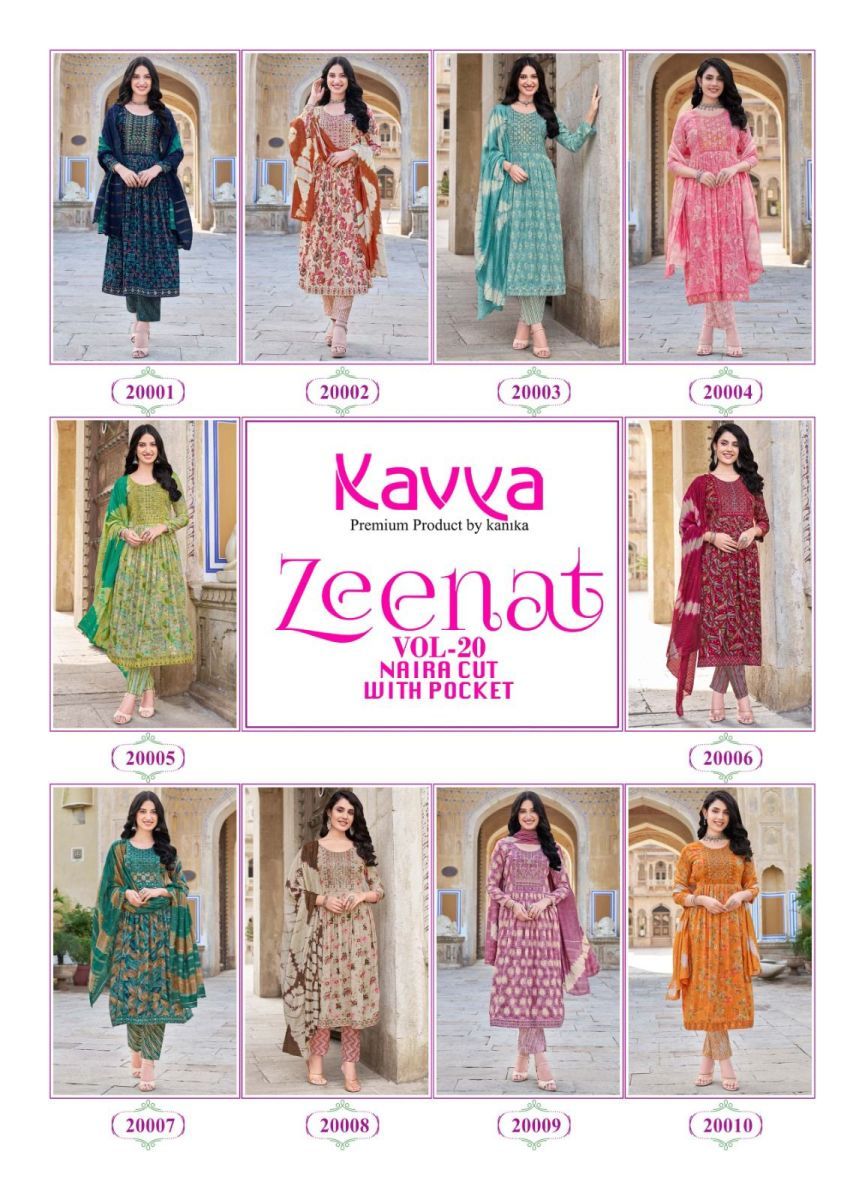 KAVYA-ZEENAT-VOL-20-EMBROIDERY-NYRA-CUT-READYMADE-KURTI-SUPPLIER-IN-SURAT-12