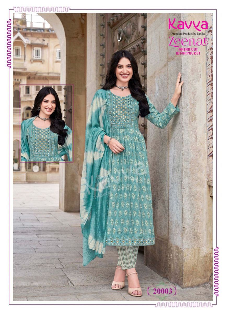 KAVYA-ZEENAT-VOL-20-EMBROIDERY-NYRA-CUT-READYMADE-KURTI-SUPPLIER-IN-SURAT-4