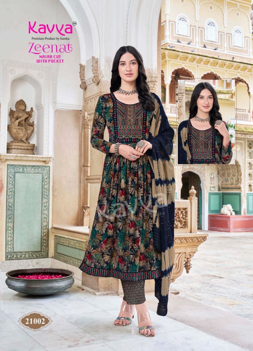 KAVYA-ZEENAT-VOL-21-PRINTED-NYRA-CUT-READYMADE-KURTI-SUPPLIER-IN-SURAT-10
