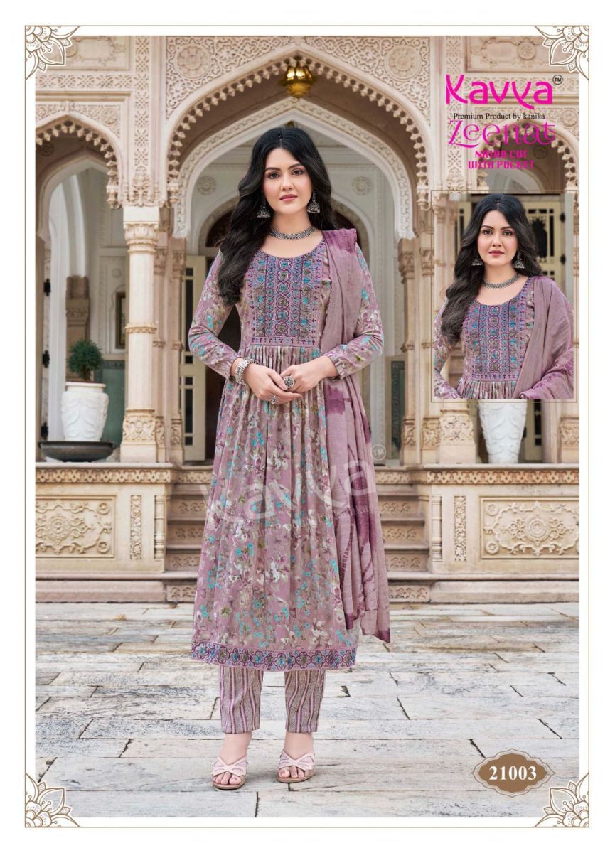 KAVYA-ZEENAT-VOL-21-PRINTED-NYRA-CUT-READYMADE-KURTI-SUPPLIER-IN-SURAT-2