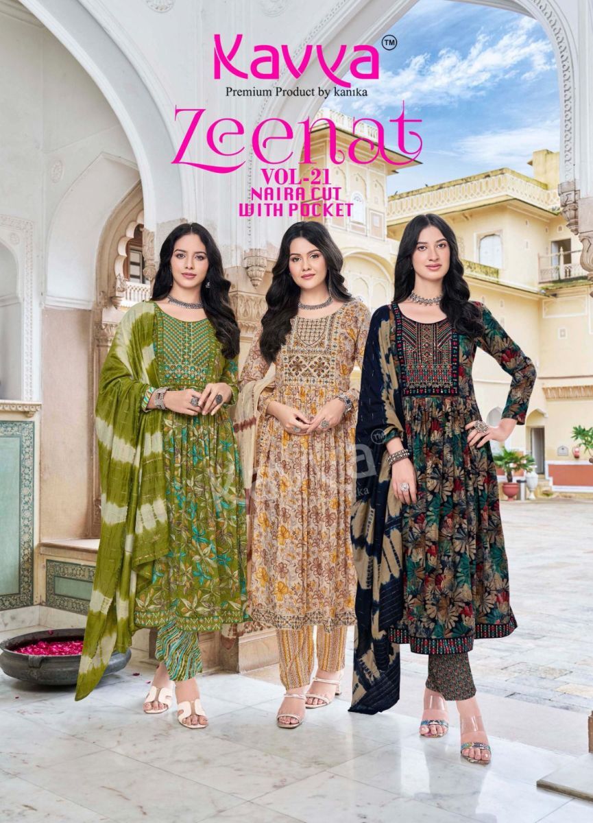 KAVYA-ZEENAT-VOL-21-PRINTED-NYRA-CUT-READYMADE-KURTI-SUPPLIER-IN-SURAT-9