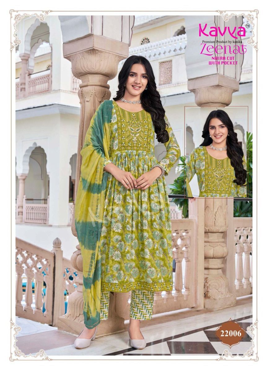 KAVYA-ZEENAT-VOL-22-PRINTED-NYRA-CUT-READYMADE-KURTI-SUPPLIER-11