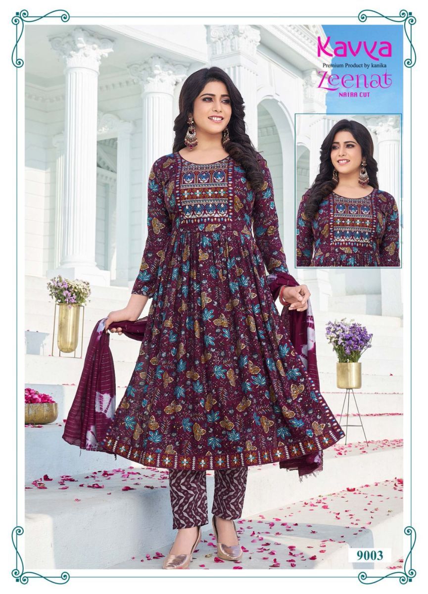 KAVYA-ZEENAT-VOL-9-NAIRA-CUT-READYMADE-KURTIS-WHOLESALER-IN-SURAT-11