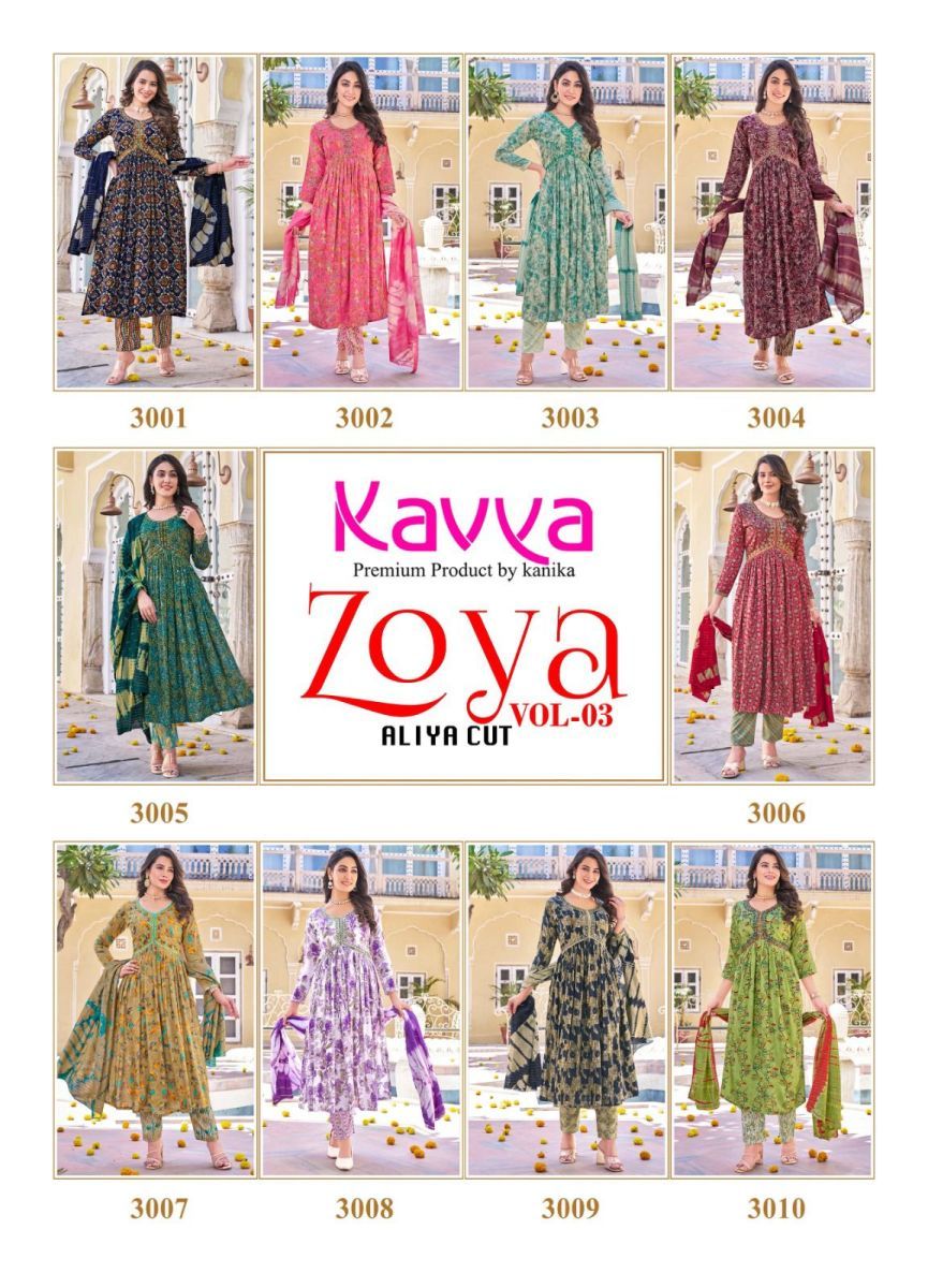KAVYA-ZOYA-VOL-3-READYMADE-ALIYA-CUT-KURTI-CATALOGUE-WHOLESALER-IN-SURAT-3