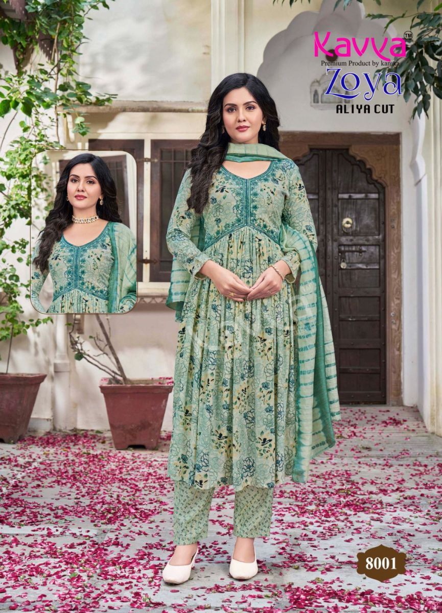 KAVYA-ZOYA-VOL-8-RAYON-PRINTED-ALIYA-CUT-KURTI-SUPPLIER-IN-SURAT-1