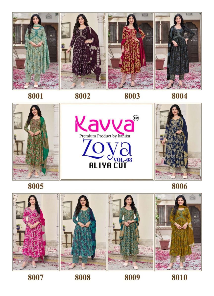 KAVYA-ZOYA-VOL-8-RAYON-PRINTED-ALIYA-CUT-KURTI-SUPPLIER-IN-SURAT-13