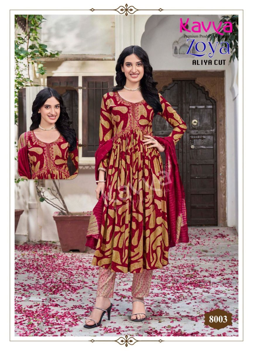 KAVYA-ZOYA-VOL-8-RAYON-PRINTED-ALIYA-CUT-KURTI-SUPPLIER-IN-SURAT-3