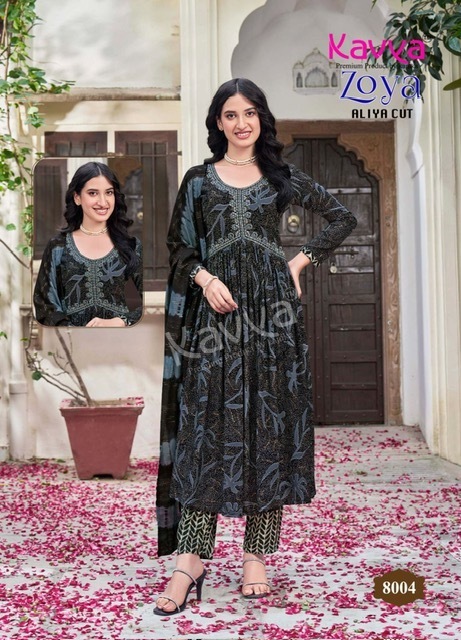 KAVYA-ZOYA-VOL-8-RAYON-PRINTED-ALIYA-CUT-KURTI-SUPPLIER-IN-SURAT-5