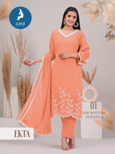 KAYA-EKTA-READYMADE-GEORGETTE-KURTI-CATALOGUE-WHOLESALER-IN-SURAT-2