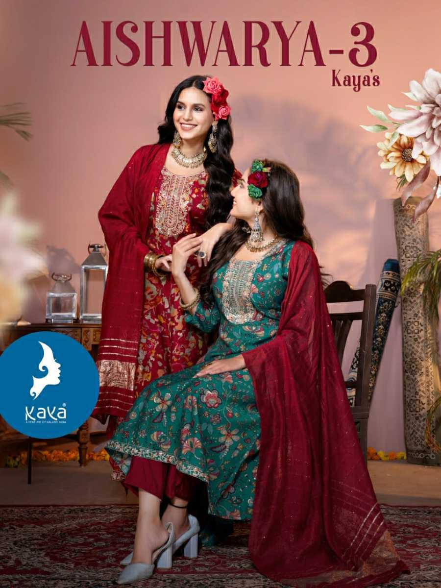 KAYA-KURTI-AISHWARYA-VOL-3-ROMAN-SILK-READYMADE-KURTI-WHOLESALER-2