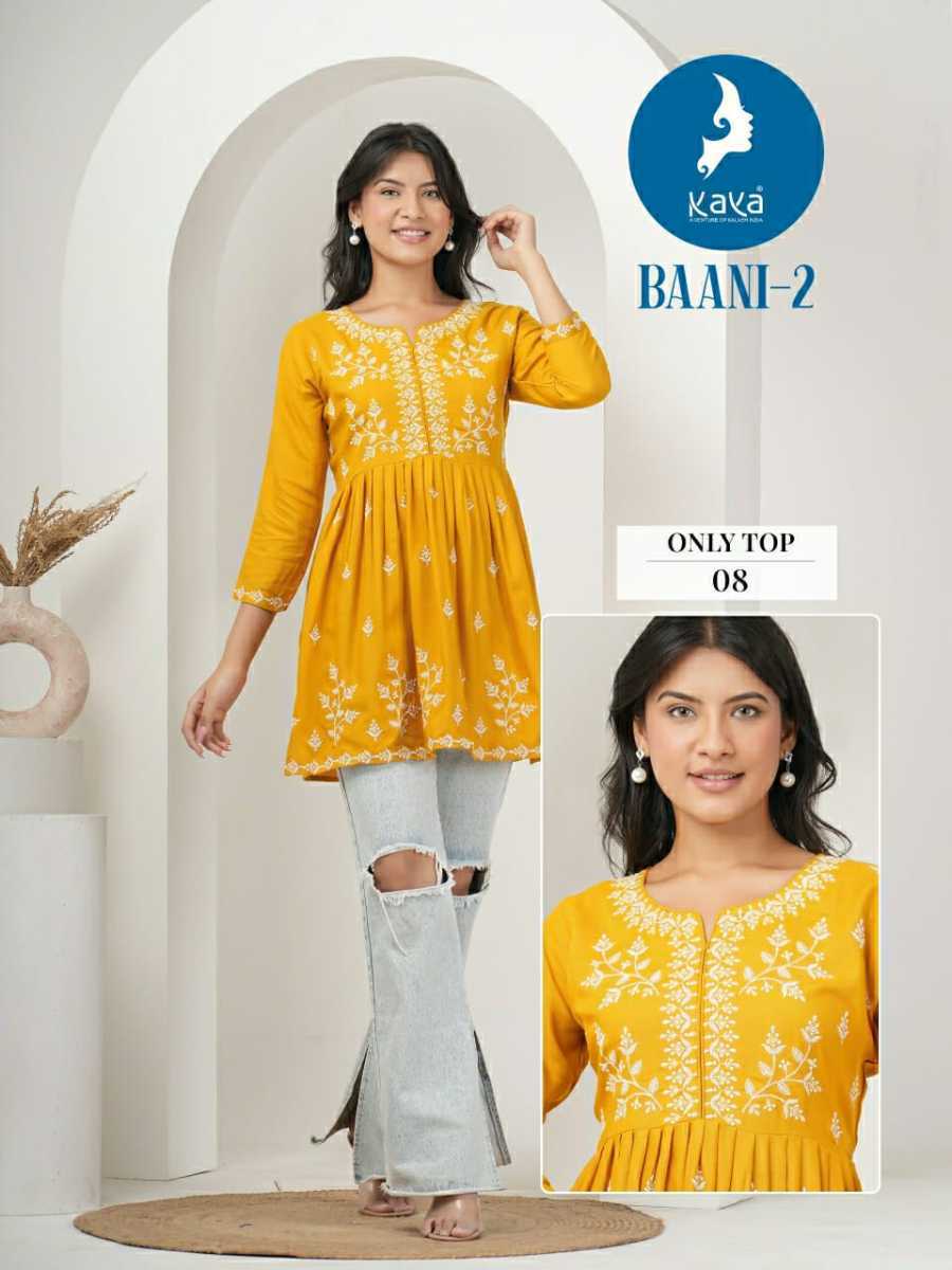 KAYA-KURTI-BAANI-2-RAYON-SHORT-KURTI-CATALOGUE-WHOLESALER-IN-SURAT-1