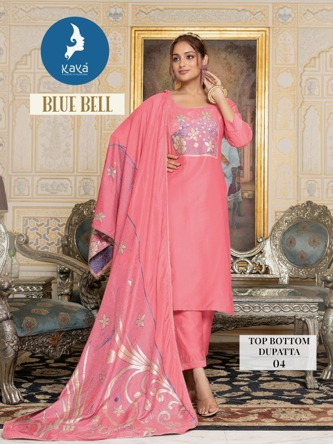 KAYA-KURTI-BLUE-BELL-VISCOSE-CHANDERI-KURTI-WHOLESALER-IN-SURAT-3