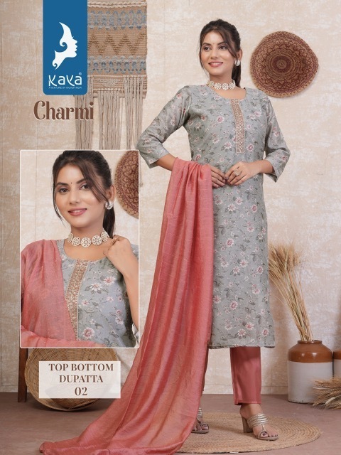KAYA-KURTI-CHARMI-CHANDERI-SILK-KURTI-CATALOGUE-WHOLESALER-IN-SURAT-3
