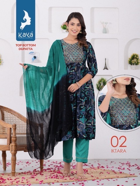 KAYA-KURTI-IKTARA-3-PIECE-RAYON-NYRA-CUT-KURTI-SUPPLIER-IN-SURAT-3