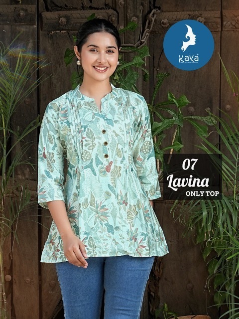 KAYA-KURTI-LAVINA-CHANDERI-SHORT-KURTIS-CATALOGUE-DISTRIBUTOR-IN-SURAT-10