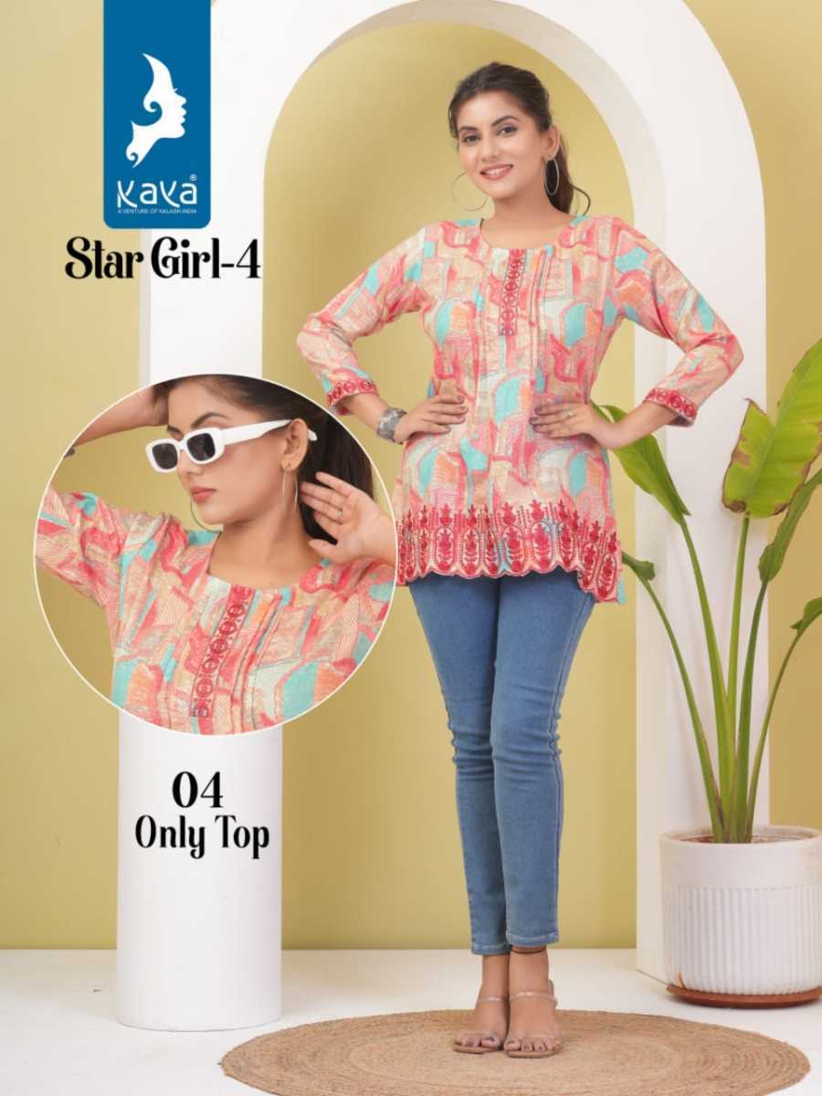 KAYA-KURTI-STAR-GIRL-4-COTTON-SHORT-KURTI-WHOLESALER-IN-SURAT-1
