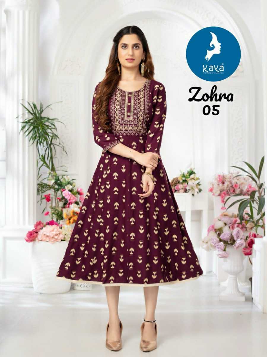 KAYA-KURTI-ZOHRA-RAYON-ANARKALI-KURTI-WHOLESALER-1
