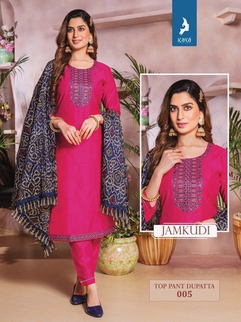 KAYA-KURTIS-JAMKUDI-CHANDERI-SILK-READYMADE-KURTI-SUPPLIER-IN-SURAT-8