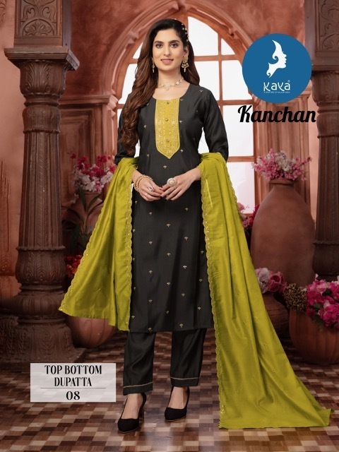 KAYA-KURTIS-KANCHAN-ROMAN-SILK-READYMADE-KURTI-WHOLESALER-IN-SURAT-11