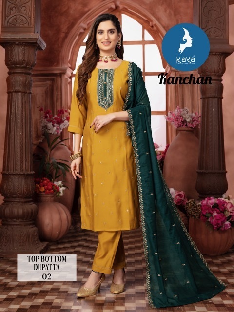 KAYA-KURTIS-KANCHAN-ROMAN-SILK-READYMADE-KURTI-WHOLESALER-IN-SURAT-5
