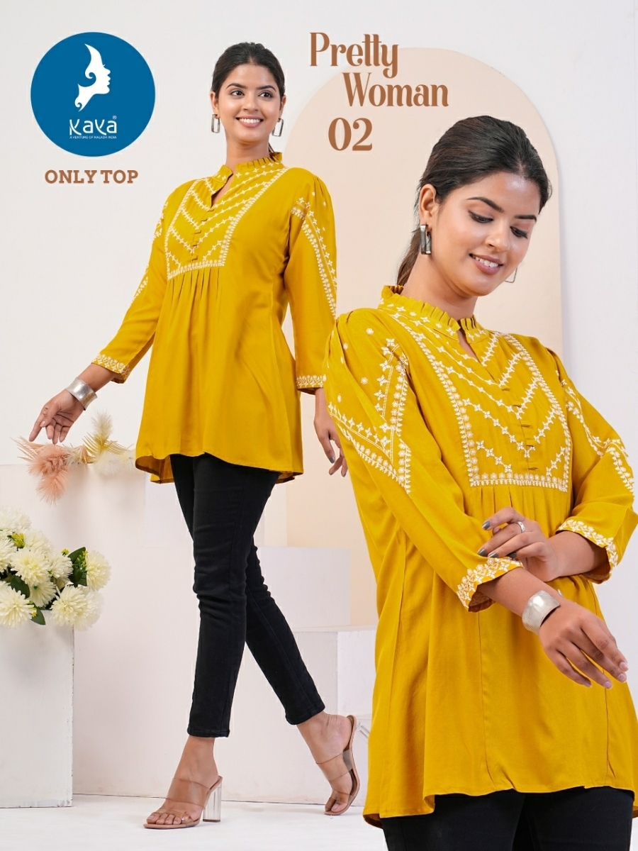 KAYA-PRETTY-WOMEN-RAYON-SHORT-KURTI-WHOLESALER-IN-SURAT-2