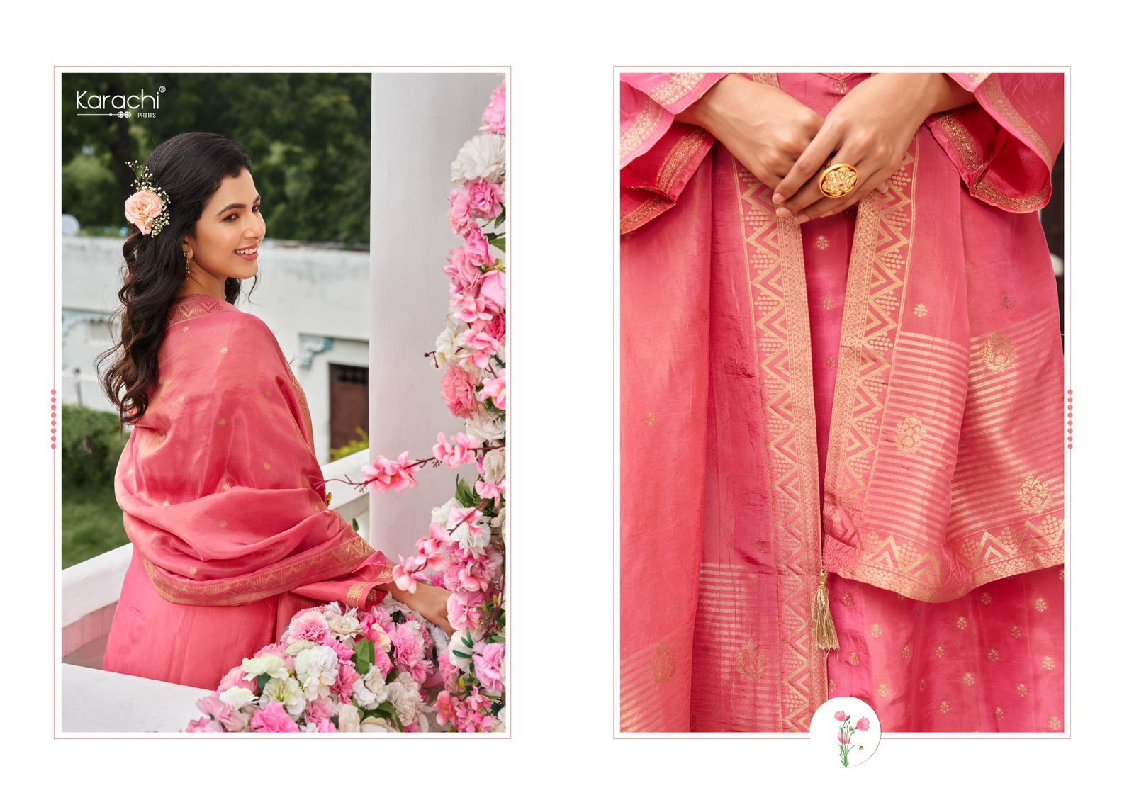 KESAR-KARACHI-BAHAAR-PURE-KANJIVARAM-SUITS-WHOLESALER-6