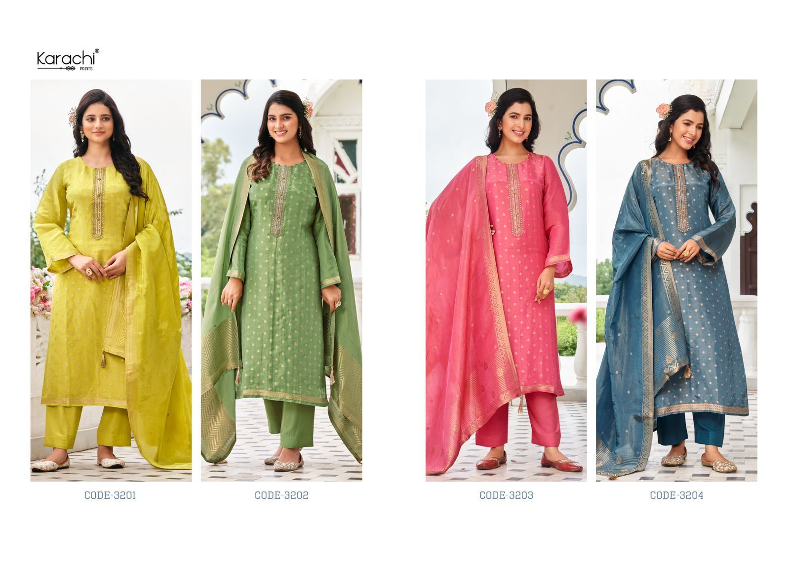 KESAR-KARACHI-BAHAAR-PURE-KANJIVARAM-SUITS-WHOLESALER-9