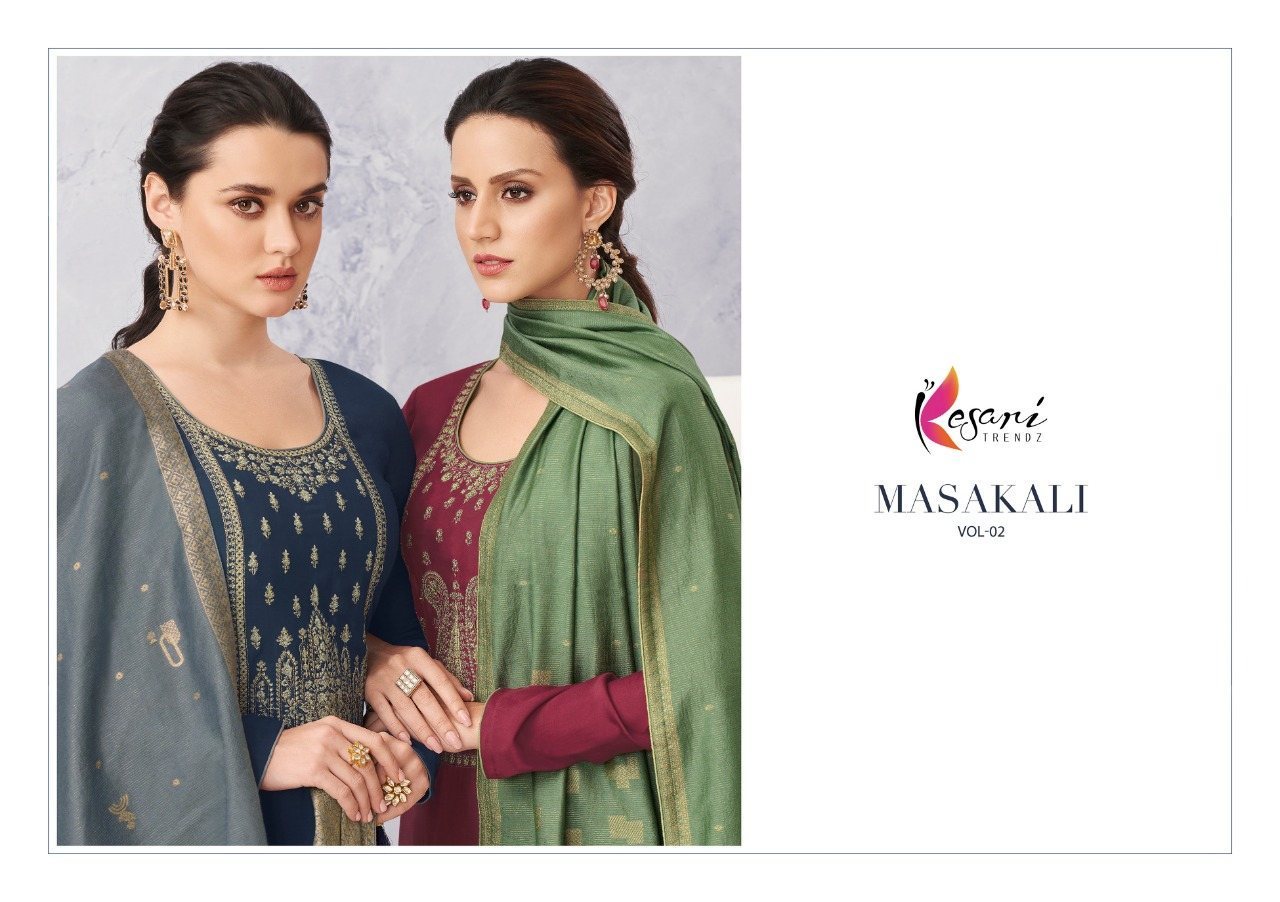 KESARI-TRENDZ-MASAKALI-VOL-2-MASLIN-WITH-EMBROIDERY-SALWAR-SUITS-NEW-CATALOGUE-4