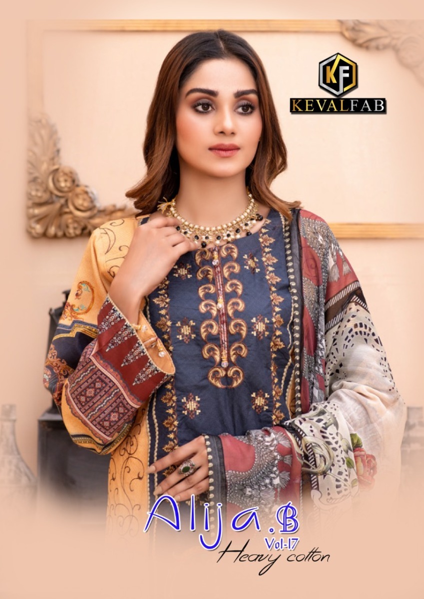 KEVAL-FAB-ALIJA-B-VOL-17-DESIGNER-COTTON-KARACHI-PRINTED-SUITS-AT-SURAT-1