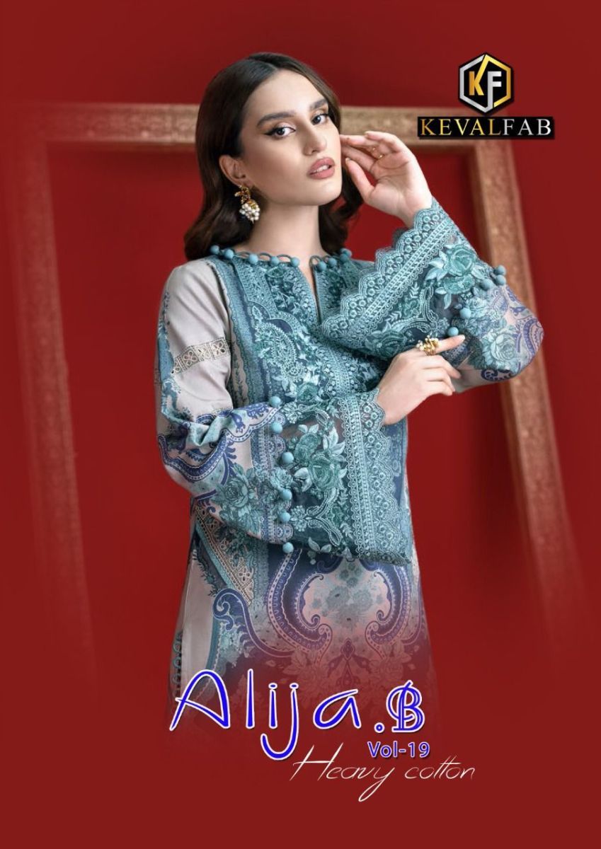 KEVAL-FAB-ALIJA-B-VOL-19-COTTON-KARACHI-PRINTED-SUITS-WHOLESALE-1