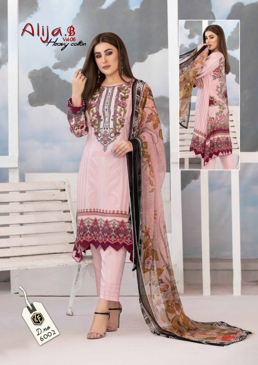 KEVAL-FAB-ALIJA-VOL-6-PAKISTANI-COTTON-LAWN-SUITS-SUPPLIER-1