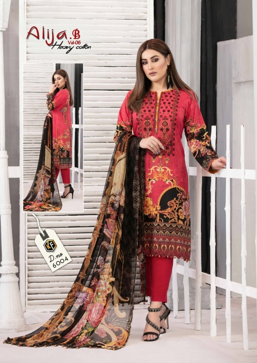 KEVAL-FAB-ALIJA-VOL-6-PAKISTANI-COTTON-LAWN-SUITS-SUPPLIER-2