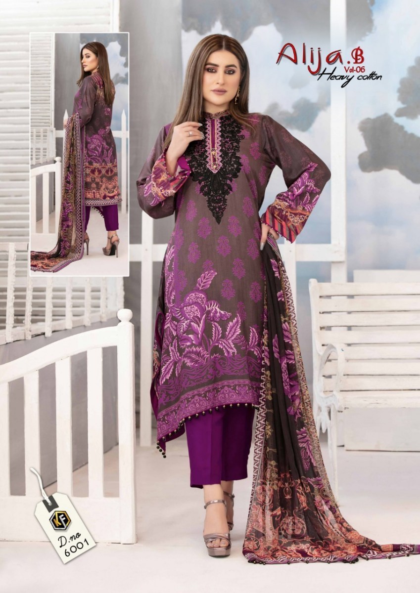 KEVAL-FAB-ALIJA-VOL-6-PAKISTANI-COTTON-LAWN-SUITS-SUPPLIER-3