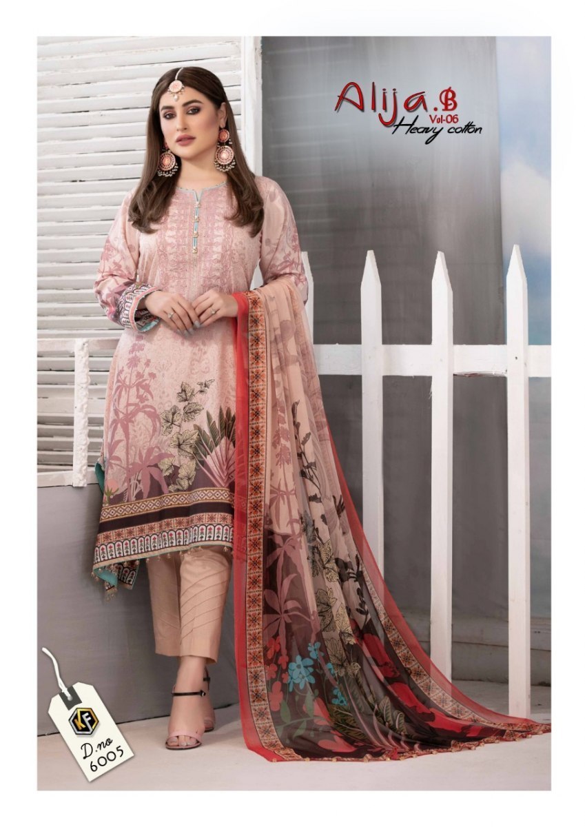 KEVAL-FAB-ALIJA-VOL-6-PAKISTANI-COTTON-LAWN-SUITS-SUPPLIER-5