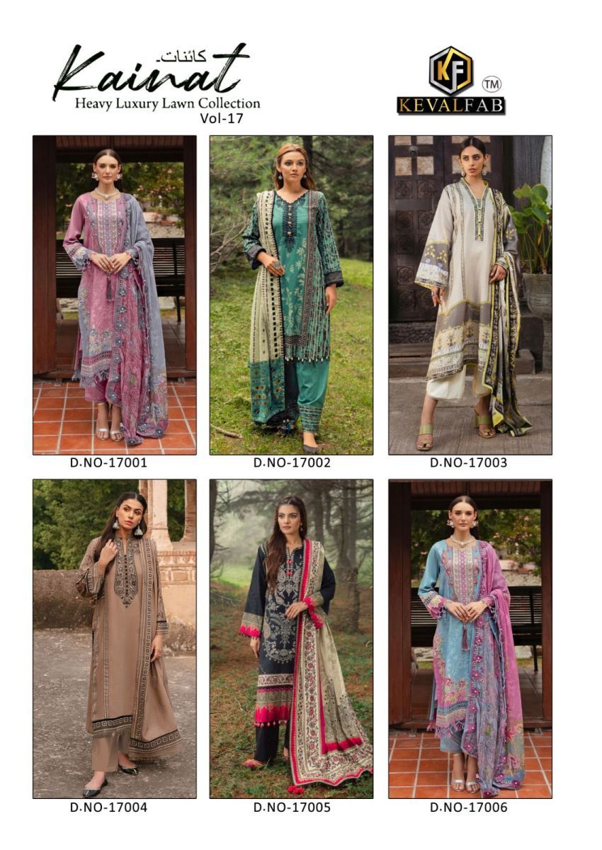KEVAL-FAB-KAINAT-VOL-17-LAWN-KARACHI-SUITS-7