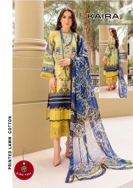KEVAL-FAB-KAIRA-VOL-13-COTTON-LAWN-KARACHI-SUITS-WHOLESALE-2
