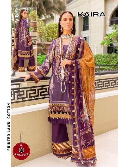 KEVAL-FAB-KAIRA-VOL-13-COTTON-LAWN-KARACHI-SUITS-WHOLESALE-3