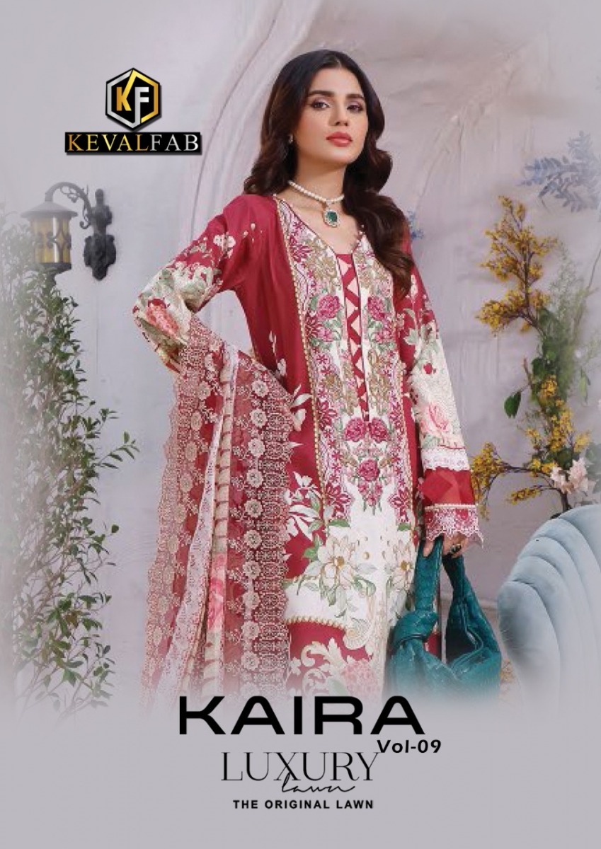 KEVAL-FAB-KAIRA-VOL-9-LUXURY-LAWN-SUITS-WHOLESALE-1