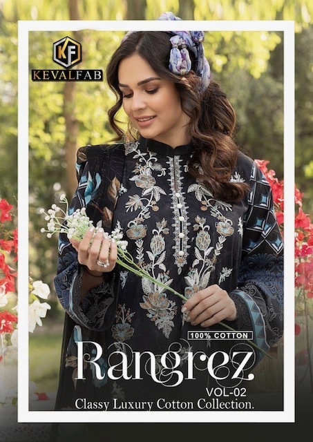 KEVAL-FAB-RANGREZ-VOL-2-COTTON-PRINT-KARACHI-SUITS-WHOLESALE-1