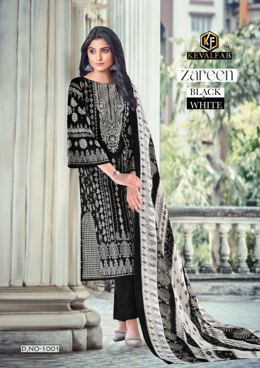 KEVAL-FAB-ZAREEN-BLACK-WHITE-COTTON-KARACHI-PRINT-SALWAR-SUIT-SUPPLIER-IN-SURAT-2