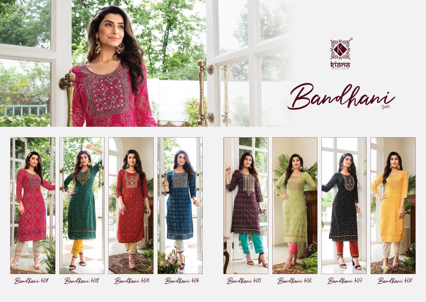 KIANA-BANDHANI-VOL-4-REYON-BANDHEJ-KURTI-WITH-PANT-WHOLESALER-SURAT-10