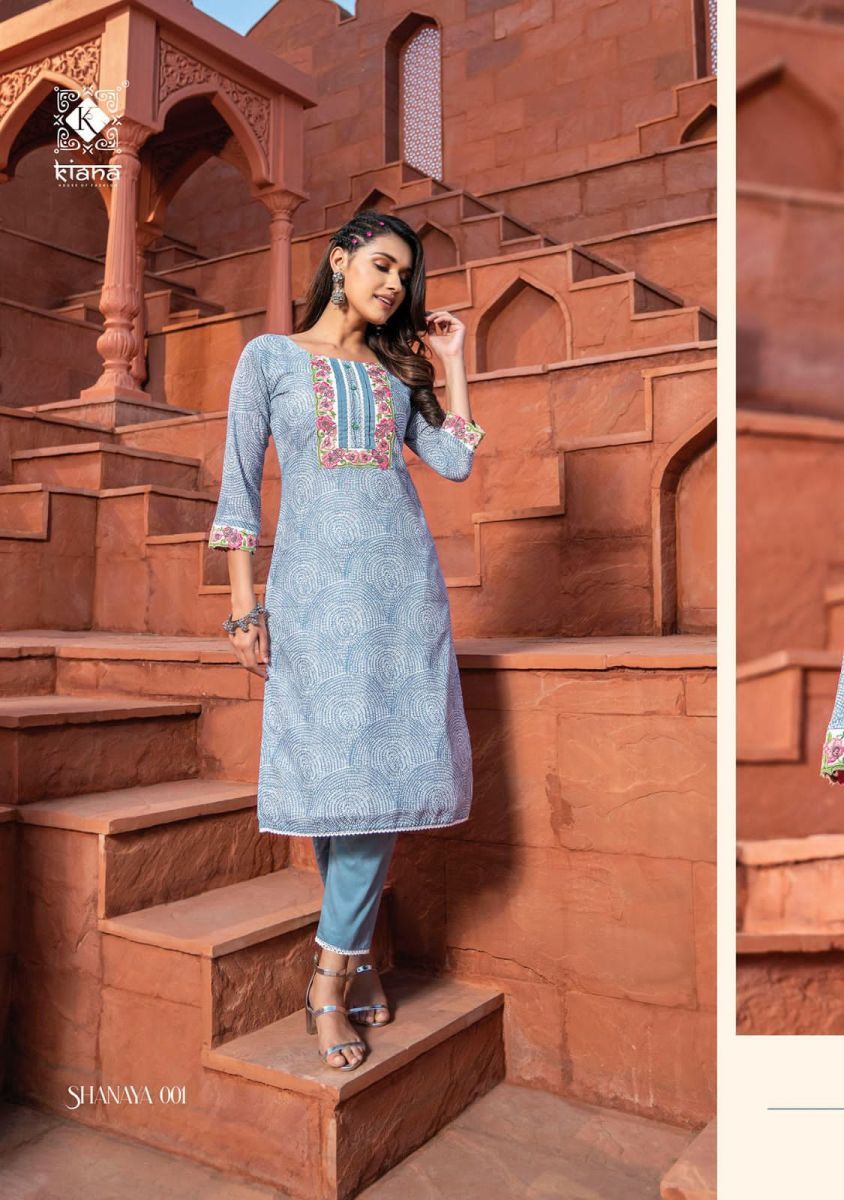 KIANA-FASHION-SHANAYA-COTTON-PRINT-KURTI-WITH-BOTTOM-WHOLESALER-SURAT-2