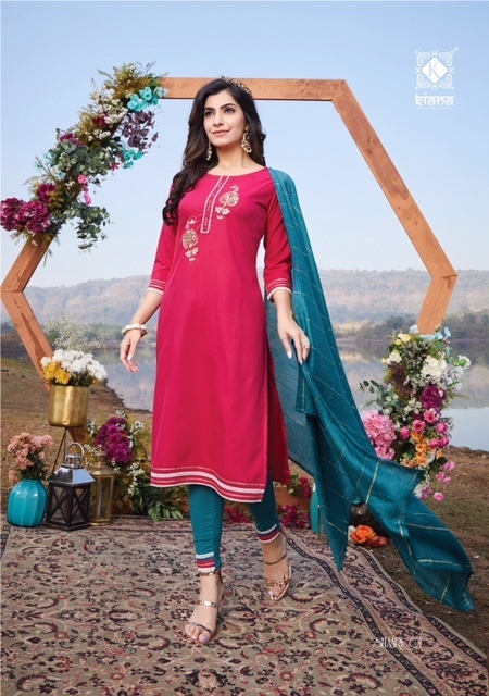 KIANA-SITAARE-LATEST-KURTI-PANT-WITH-DUPATTA-AT-WHOLESALE-5