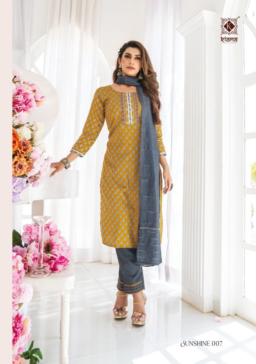 KIANA-SUNSHINE-LATEST-KURTI-PANT-WITH-DUPATTA-AT-WHOLESALER-SURAT-12