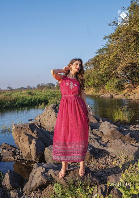 KIANA-WISHFUL-CROSET-CHINON-DIGITAL-PRINT-KURTI-WITH-BELT-SUPPLIER-SURAT-4