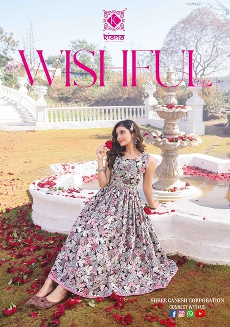 KIANA-WISHFUL-VOL-2-COTTON-PRINT-EMBROIDERY-GOWN-STYLE-KURTIS-WHOLESALER-1