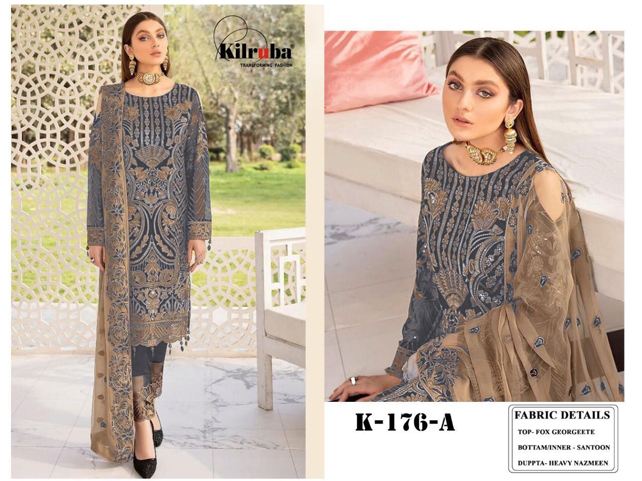 KILRUBA-K-176-COLORS-GEORGETTE-PAKISTANI-SUITS-WHOLESALE-3