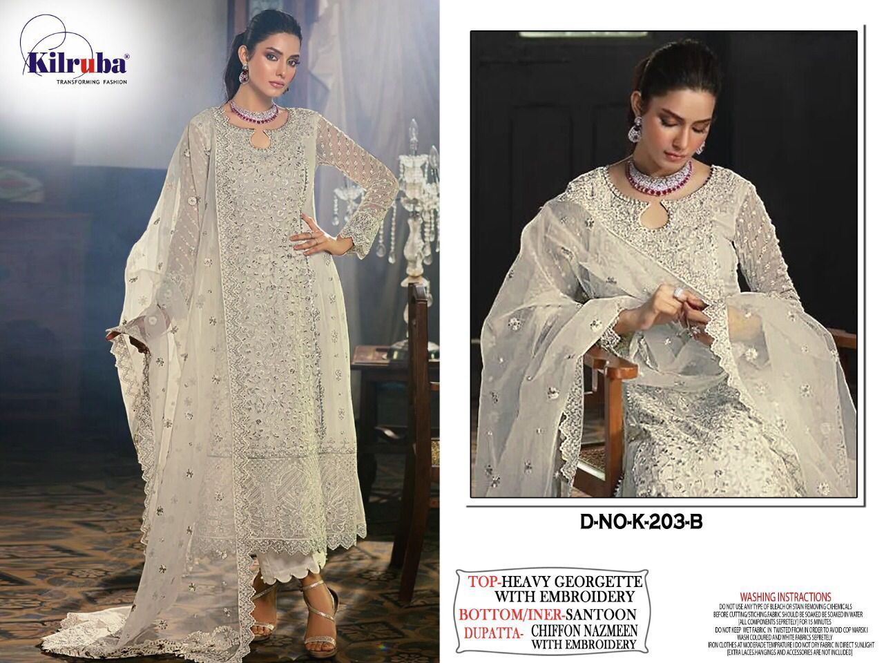 KILRUBA-K-203-COLORS-PAKISTANI-GEORGETTE-SUITS-NEW-DESIGNS-2